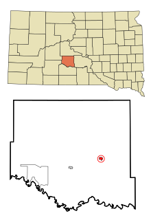 Draper, South Dakota Town in South Dakota, United States