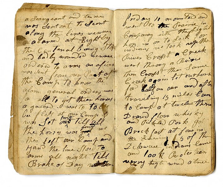 File:Journal, John Tipton, Tippecanoe expedition, 1811 - DPLA - 95dcd593c0ce1513eee67b56eea49e54 (page 10).jpg