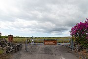 Entrance of the Kaloko-Honokōhau National Historical Park, Big island, Hawaii