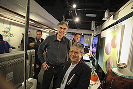 Computer scientists Karl Sims, Hiroshi Ishii