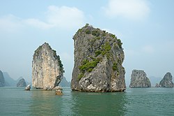 A Hạ Long-öböl szigetei