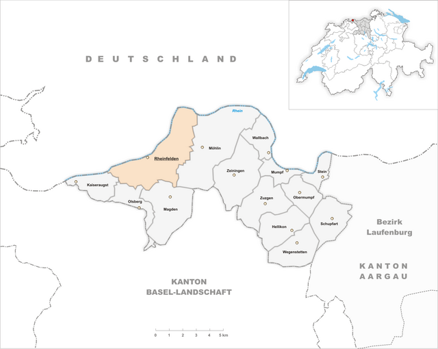 Rheinfelden - Localizazion