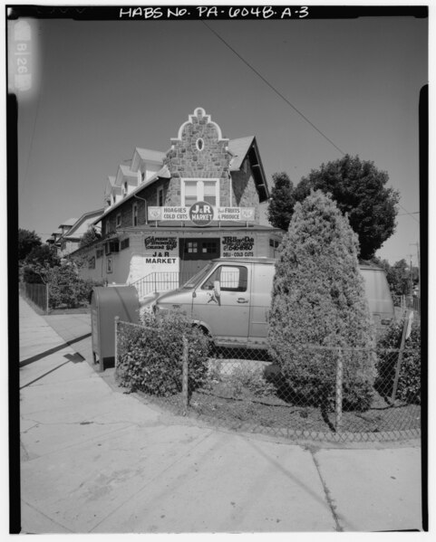 File:Keasbey and Mattison Company, Store, Corner of Lemon Street and Trinity Avenue, Ambler, Montgomery County, PA HABS PA,46-AMB,10A-3.tif