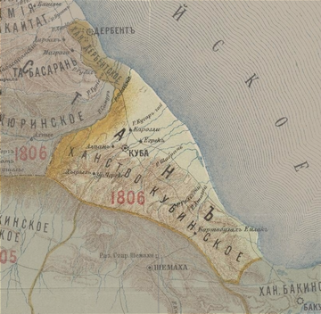 File:Khanate of Guba in the Map of Caucasus with the borders 1801-1813.png