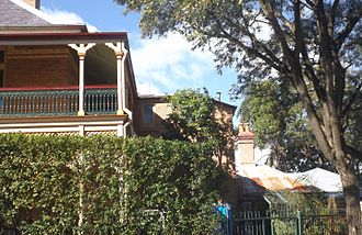 Side buildings, 2015 Kirkston side at Windsor, Queensland.jpg