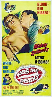 <i>Kiss Me Deadly</i> 1955 film by Robert Aldrich