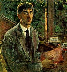 Portrét Čukovského od Isaaka Brodského (1915).