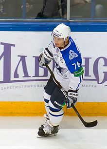 Descrizione immagine Korolyuk 2011-09-26 Amur - Heftekhimik KHL-game.jpeg.