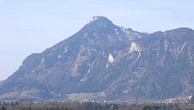 Pohled z Oberaudorfu.