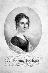 Wilhelmine Reichard, primul balonist german