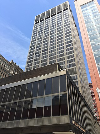 <span class="mw-page-title-main">Laclede Gas Building</span> 31-story skyscraper located at 720 Olive Street in Downtown St. Louis, Missouri