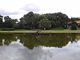 Foto do Lago principal do Jardim Botânico do Instituto Plantarum