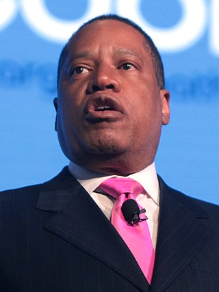 <span class="mw-page-title-main">Larry Elder</span> American talk radio host and attorney (born 1952)