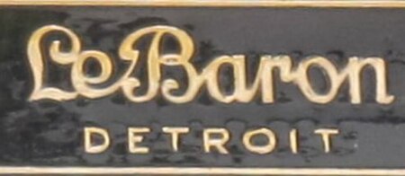 LeBaron badge