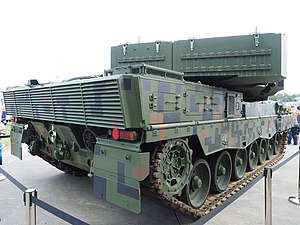 Leopard 2PL rear view