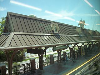 <span class="mw-page-title-main">Longwood station (SunRail)</span> Railway station in Florida