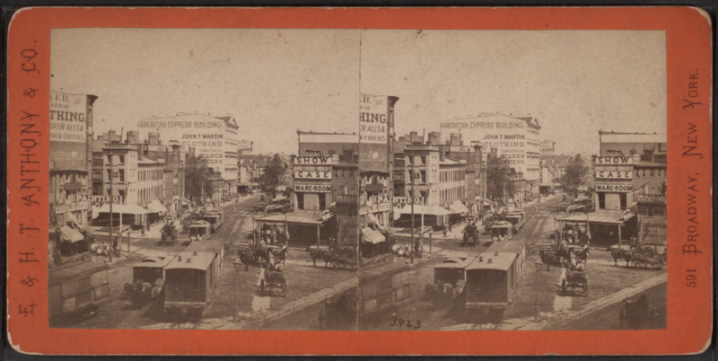 File:Looking up Hudson St., from the corner of Chambers St, by E. & H.T. Anthony (Firm).png