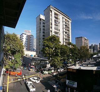 Los Teques City in Miranda, Venezuela