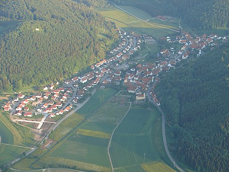 Luftbild Stetten uH