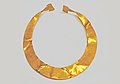 Gold lunula from Lower Saxony, Germany