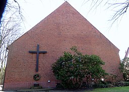 Lutherkirche Up de Worth Hamburg-WellingsbüttelChorseite