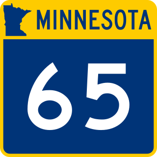 <span class="mw-page-title-main">Minnesota State Highway 65</span> Highway in Minnesota