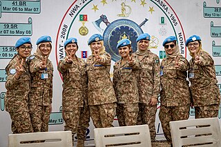 <span class="mw-page-title-main">Women in the Pakistan Armed Forces</span> Overview of the role, impact and status of women who serve in the Pakistan Armed Forces