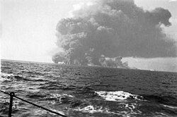 MV Waimarama explodes.jpg