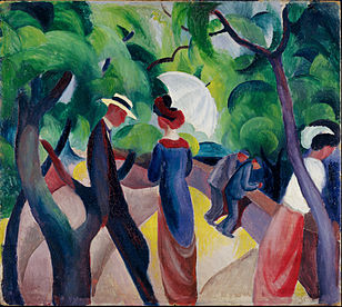 Модернизм это в искусстве. Художник August Macke. Август Макке картины. ). Август Макке (1887 – 1914). Август маке картины экспрессионизм.