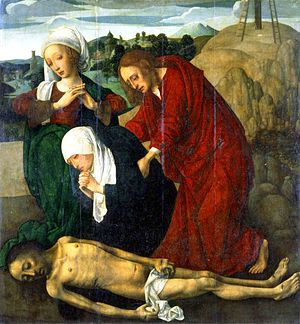 The Lamentation over the Dead Christ