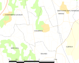 Chavannes - Localizazion