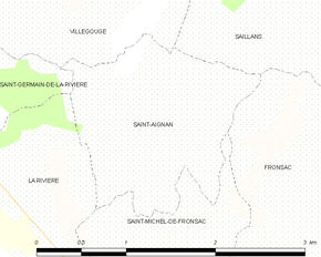 Poziția localității Saint-Aignan