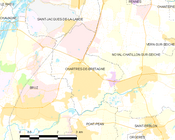 Chartres-de-Bretagne所在地圖 ê uī-tì