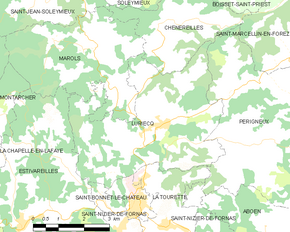 Poziția localității Luriecq