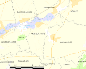 Poziția localității Ville-sur-Ancre