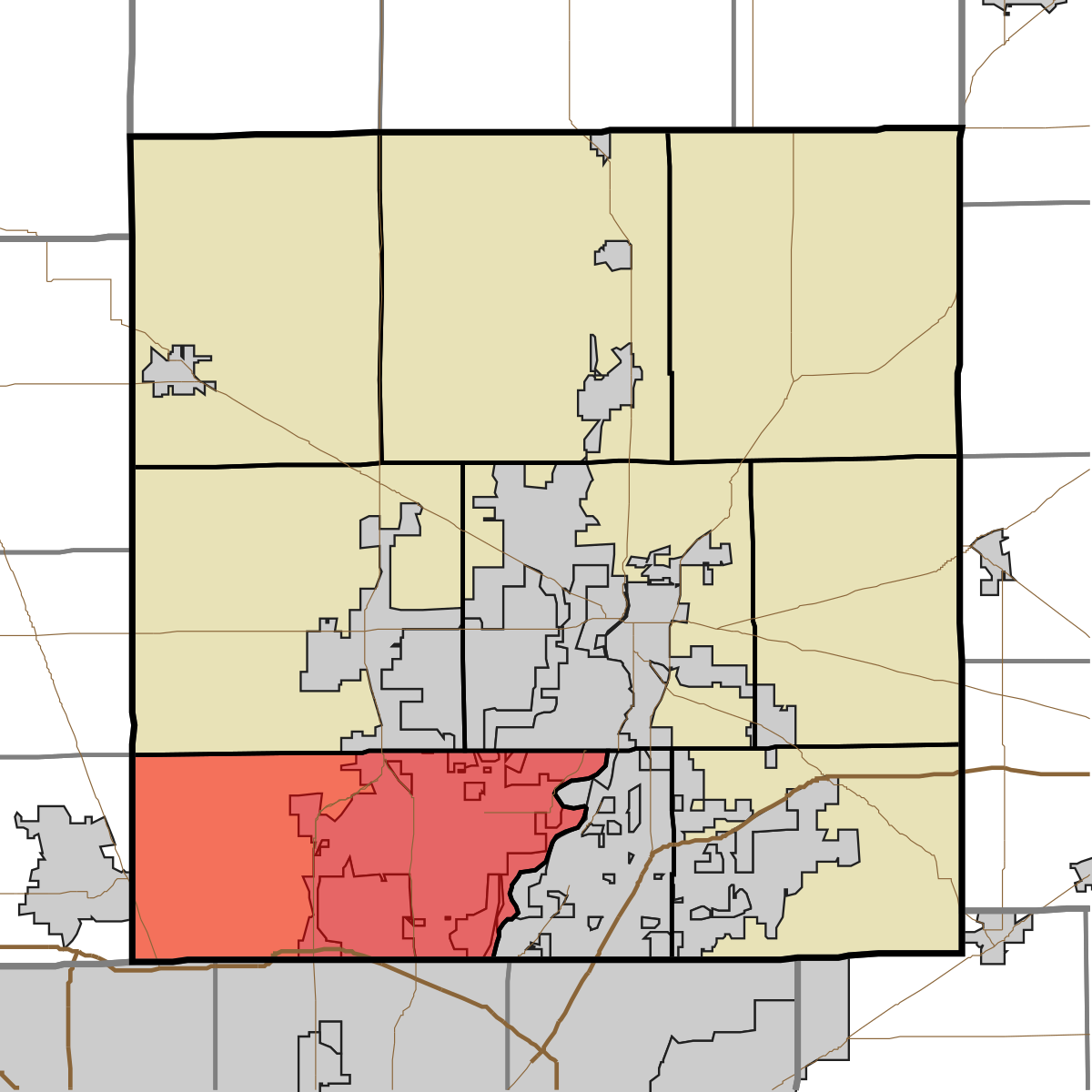 Hamilton County Indiana Zip Code Map Clay Township, Hamilton County, Indiana - Wikipedia