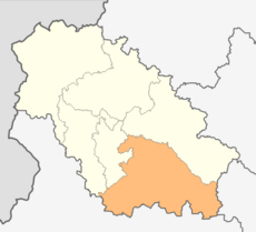 Map of Radomir municipality (Pernik Province).png