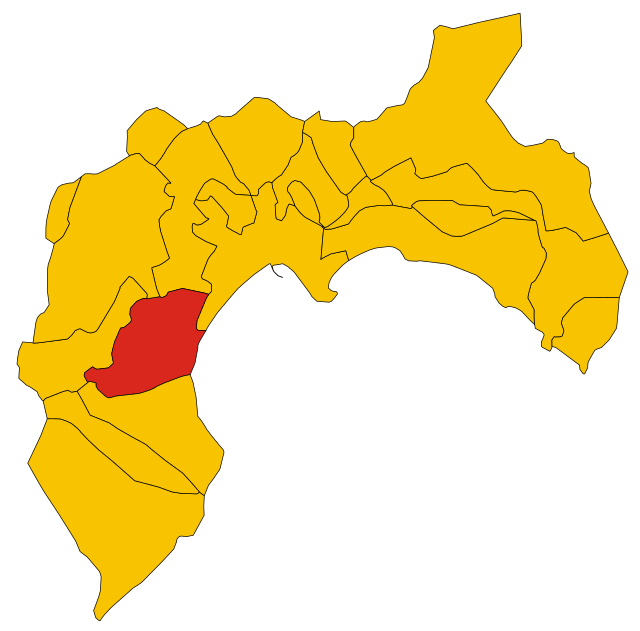 Capoterra (Cabuderra) - Localizazion
