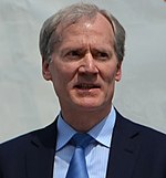 Marc Tessier-Lavigne is the president of Stanford University. Marc Tessier-Lavigne at Rally for Medical Research.jpg
