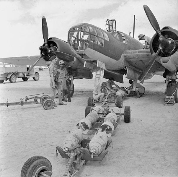 File:Martin Maryland 39 Sqn being armed c1941.jpg