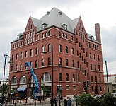 and the Masonic Temple (1898) make up the Head of Church Street Historic District