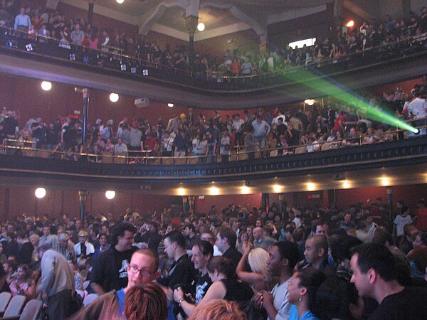 Interior of Massey Hall during Video Games Live concert series in 2006.