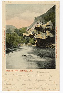 Matilija Hot Springs, California 1905 Matilija Hot Springs, California 1905.jpg