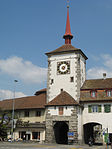 Lenzburgertor and city tower