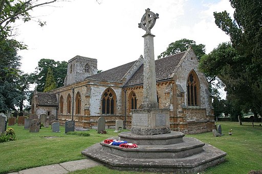 Memorial by the Church - geograph.org.uk - 1962586