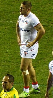 Michael McIlorum England & Ireland international rugby league footballer