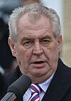 Prezident republiky Miloš Zeman