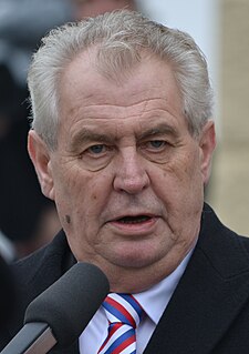 Miloš Zeman (2013)