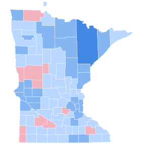 1996 United States presidential election in Minnesota