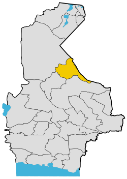 Location of Mirjaveh County in Sistan and Baluchestan province